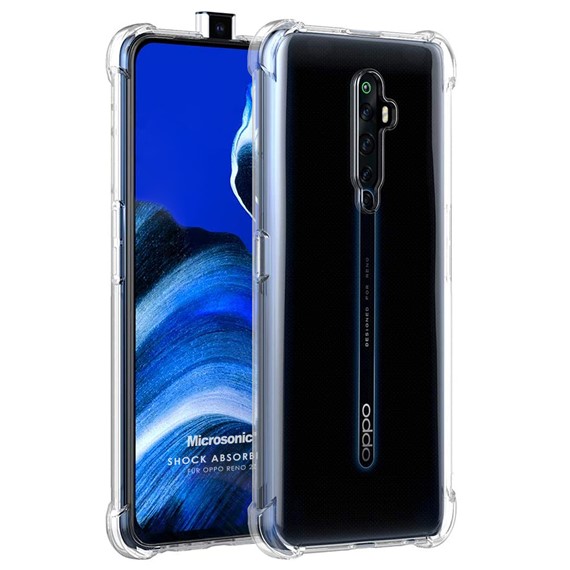 Microsonic Shock Absorbing Kılıf Oppo Reno 2Z Şeffaf 1