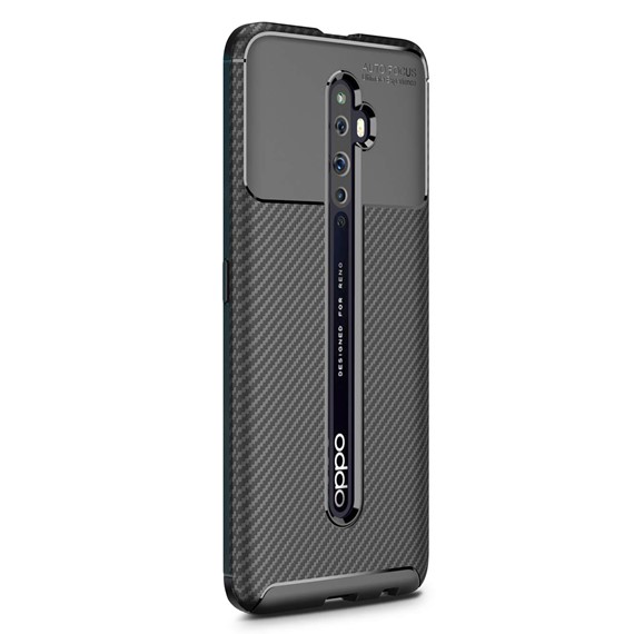 Microsonic Oppo Reno 2Z Kılıf Legion Series Siyah 2