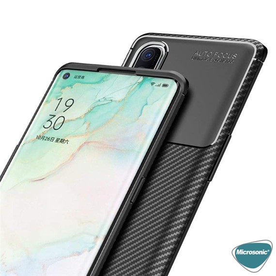 Microsonic Oppo Reno 3 Pro Kılıf Legion Series Siyah 5