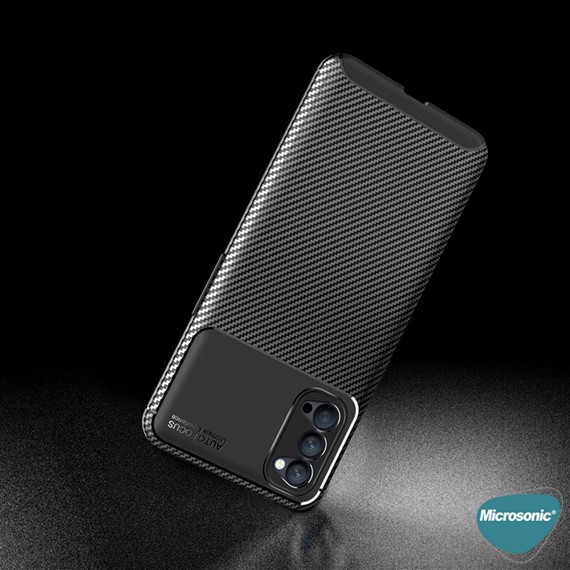 Microsonic Oppo Reno 4 Kılıf Legion Series Lacivert 4