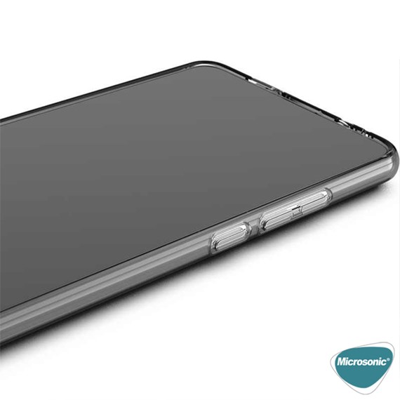 Microsonic Oppo Reno 4 Kılıf Transparent Soft Beyaz 4