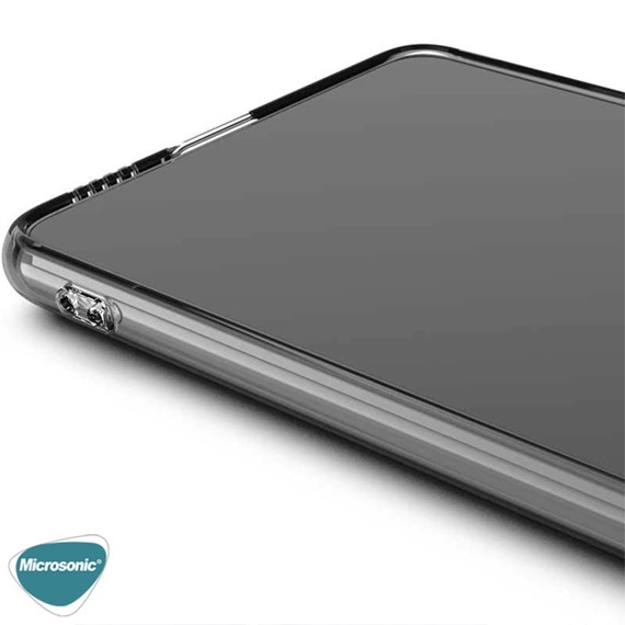 Microsonic Oppo Reno 4 Kılıf Transparent Soft Beyaz 5