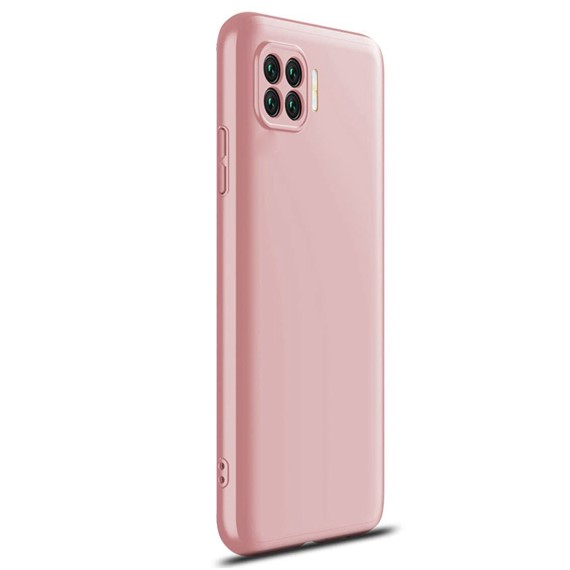 Microsonic Oppo Reno 4 Lite Kılıf Double Dip 360 Protective Rose Gold 2