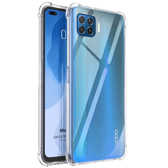 Microsonic Oppo Reno 4 Lite Kılıf Shock Absorbing Şeffaf 1