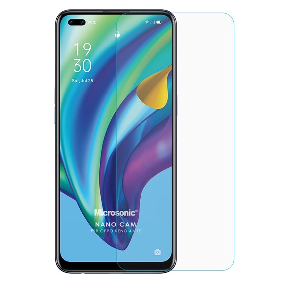 Microsonic Oppo Reno 4 Lite Nano Glass Cam Ekran Koruyucu 2