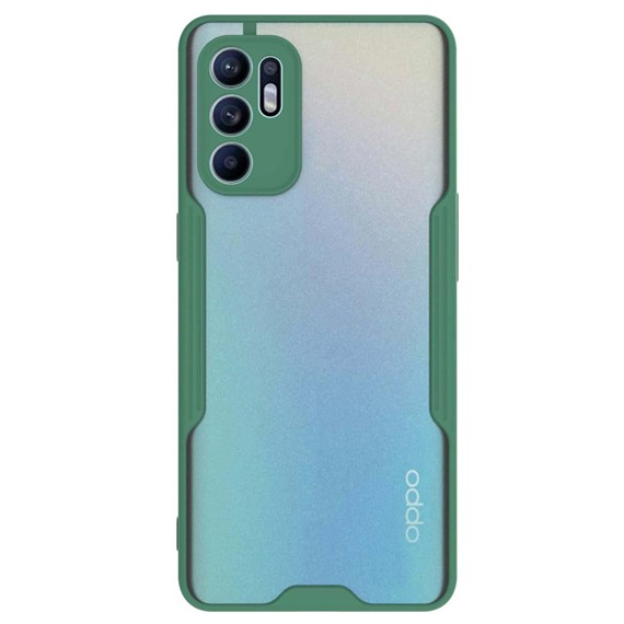 Microsonic Oppo Reno 6 4G Kılıf Paradise Glow Yeşil 2