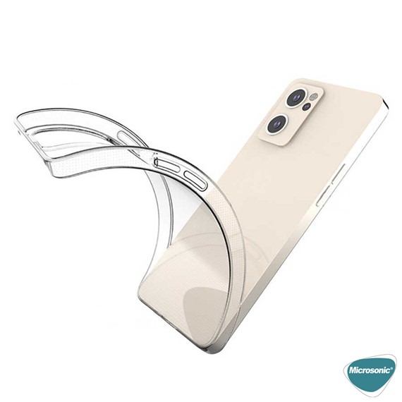 Microsonic Oppo Reno 7 4G Kılıf Transparent Soft Şeffaf 6