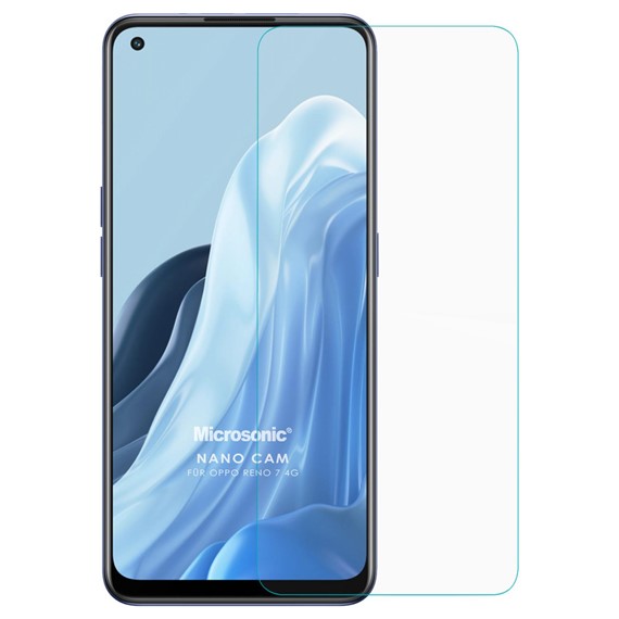Microsonic Oppo Reno 7 4G Nano Glass Cam Ekran Koruyucu 2