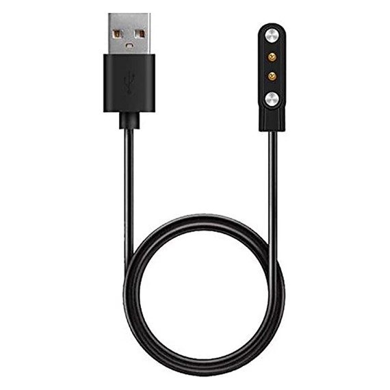 Microsonic Oppo Watch Free Manyetik USB Şarj Kablosu Siyah 1