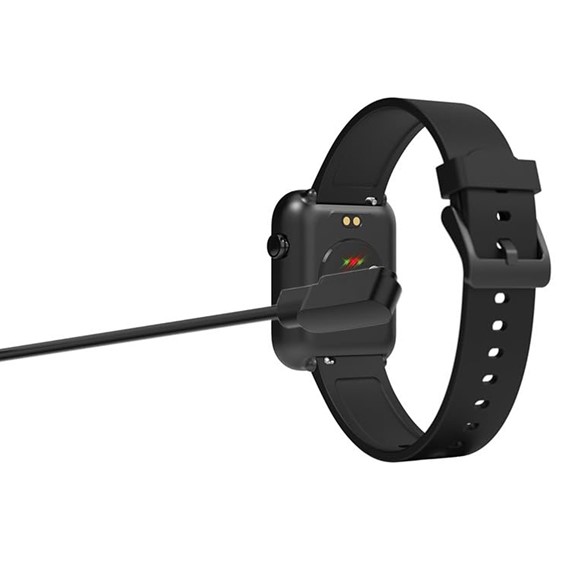 Microsonic Oppo Watch Free Manyetik USB Şarj Kablosu Siyah 3