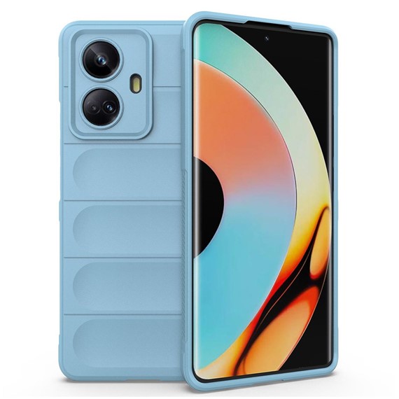 Microsonic Realme 10 Pro Plus 5G Kılıf Oslo Prime Mavi 2