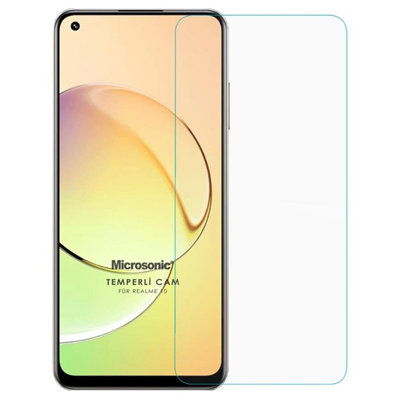 Microsonic Realme 10 4G Tempered Glass Cam Ekran Koruyucu 1