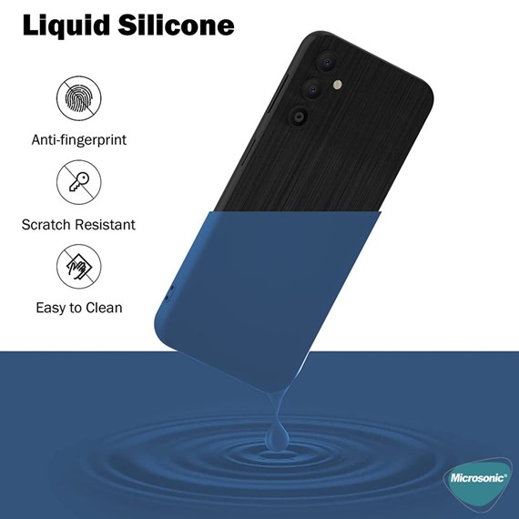 Microsonic Xiaomi Redmi Note 14 Pro Plus Kılıf Groovy Soft Koyu Yeşil 5