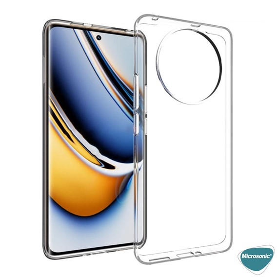 Microsonic Realme 11 Pro Kılıf Transparent Soft Şeffaf 2