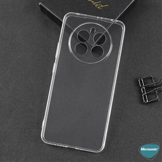 Microsonic Realme 12 4G Kılıf Transparent Soft Şeffaf 2