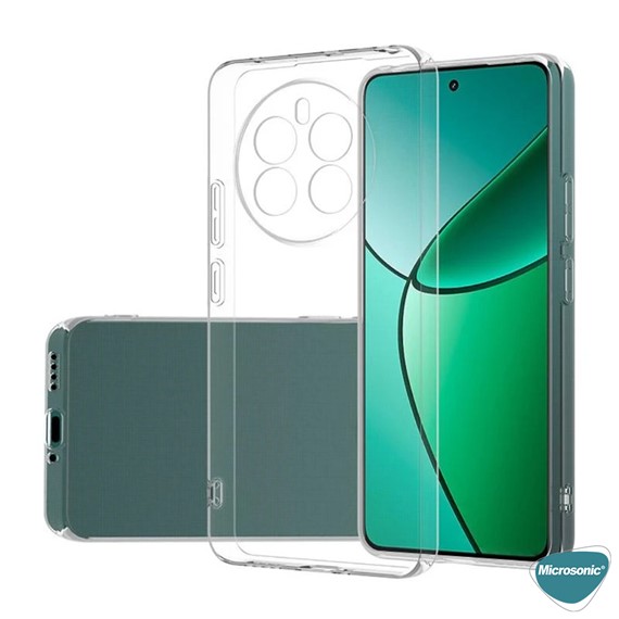 Microsonic Realme 12 4G Kılıf Transparent Soft Şeffaf 4