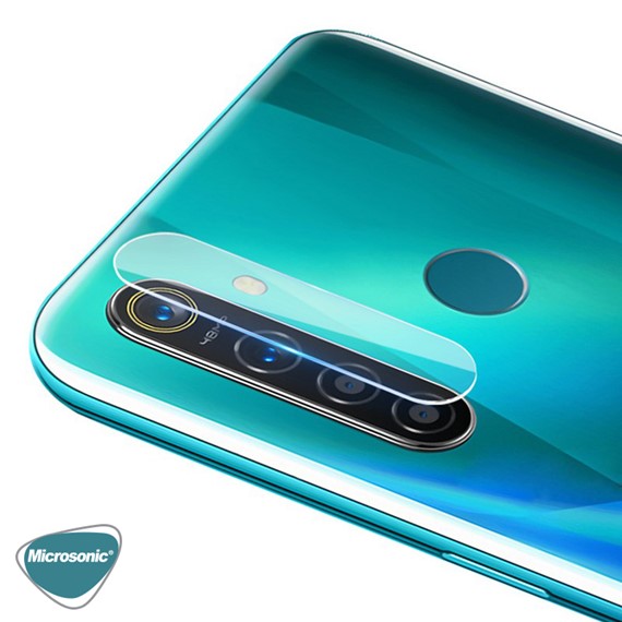 Microsonic Realme 5 Pro Kamera Lens Koruma Camı 5