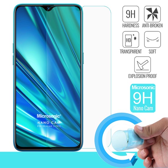 Microsonic Realme 5 Pro Nano Cam Ekran Koruyucu 1