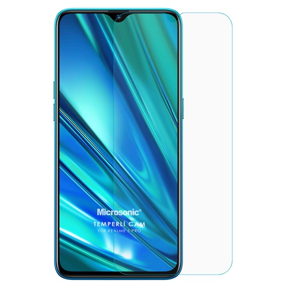 Microsonic Realme 5 Pro Temperli Cam Ekran Koruyucu 2