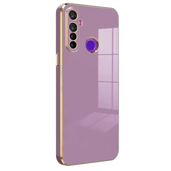 Microsonic Realme 6i Kılıf Olive Plated Lila 1