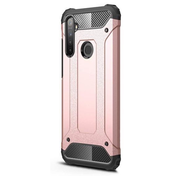 Microsonic Realme 5i Kılıf Rugged Armor Rose Gold 2