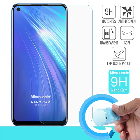 Microsonic Realme 6 Nano Cam Ekran Koruyucu 1