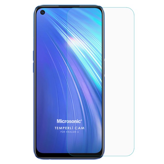 Microsonic Realme 6 Temperli Cam Ekran Koruyucu 2