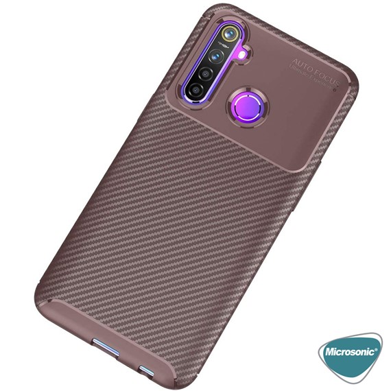 Microsonic Realme 6i Kılıf Legion Series Kahverengi 3