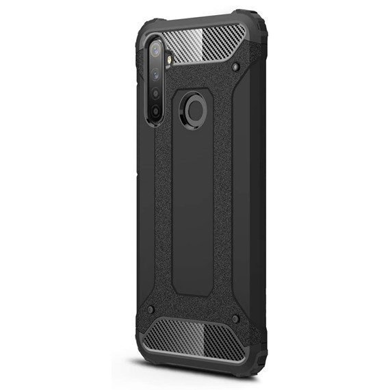 Microsonic Realme 6i Kılıf Rugged Armor Siyah 2