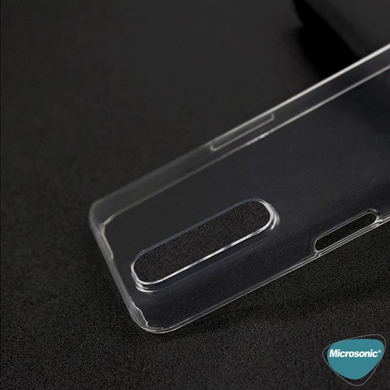 Microsonic Realme 7 Kılıf Transparent Soft Beyaz 4