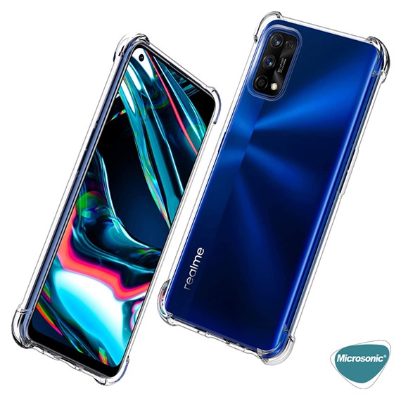 Microsonic Realme 7 Pro Kılıf Shock Absorbing Şeffaf 3