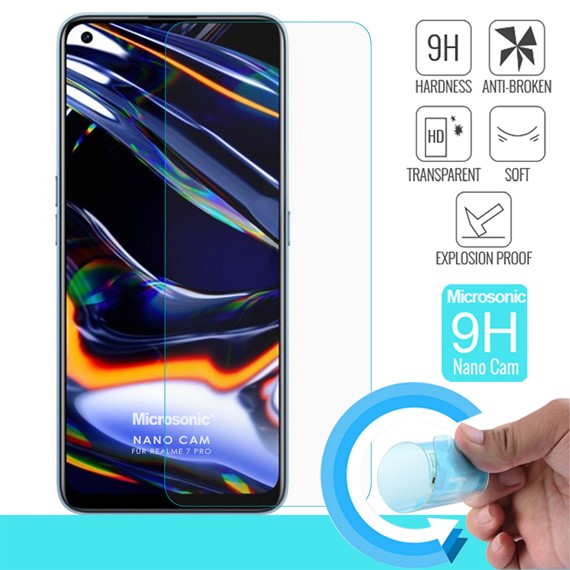 Microsonic Realme 7 Pro Nano Glass Cam Ekran Koruyucu 1