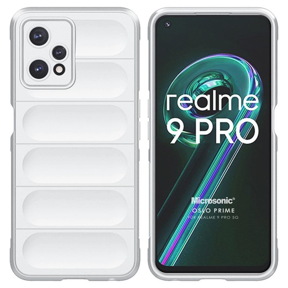 Microsonic Realme 9 Pro 5G Kılıf Oslo Prime Beyaz 1