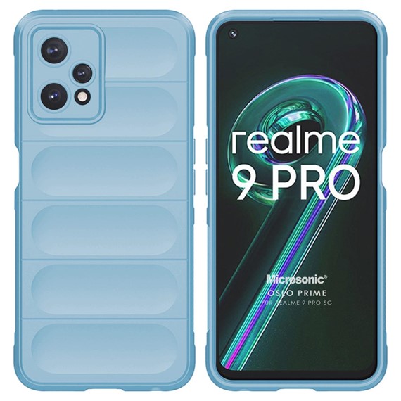 Microsonic Realme 9 Pro 5G Kılıf Oslo Prime Mavi 1