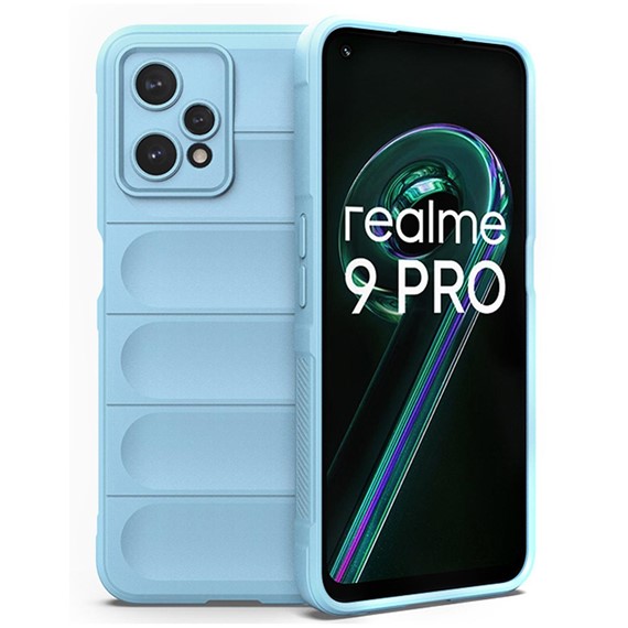 Microsonic Realme 9 Pro 5G Kılıf Oslo Prime Mavi 2