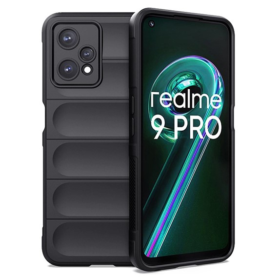 Microsonic Realme 9 Pro 5G Kılıf Oslo Prime Siyah 2