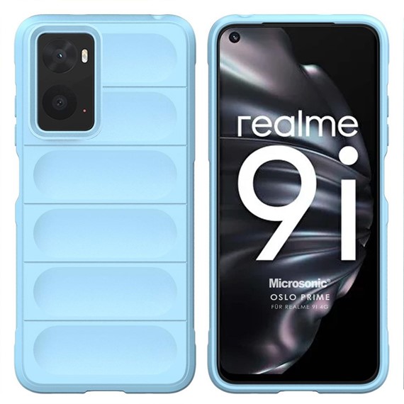 Microsonic Realme 9i 4G Kılıf Oslo Prime Mavi 1