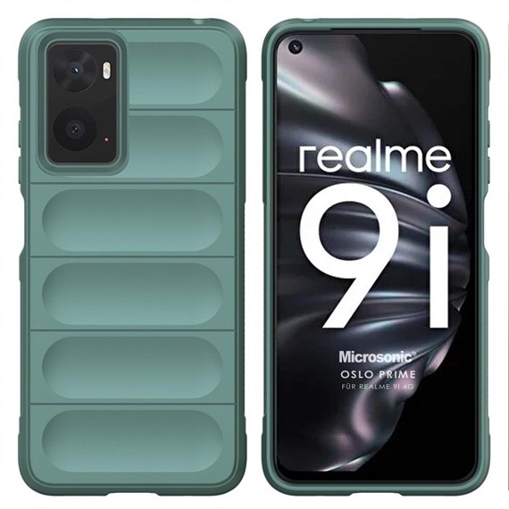 Microsonic Realme 9i 4G Kılıf Oslo Prime Yeşil 1