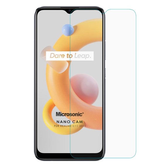 Microsonic Realme C11 2021 Nano Glass Cam Ekran Koruyucu 2