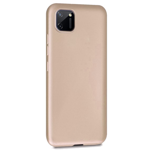 Microsonic Matte Silicone Realme C11 Kılıf Gold 2