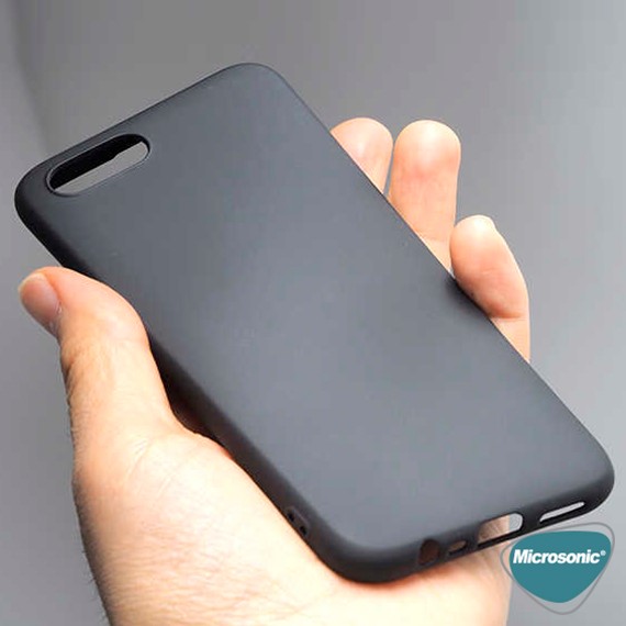 Microsonic Matte Silicone Realme C2 Kılıf Mavi 3