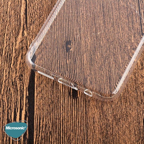 Microsonic Realme C2 Kılıf Transparent Soft Beyaz 3