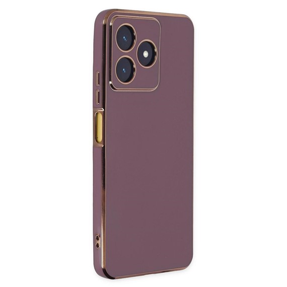 Microsonic Realme C53 Kılıf Olive Plated Lila 1