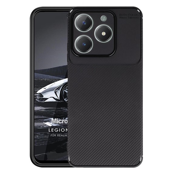 Microsonic Realme C61 Kılıf Legion Series Siyah 1