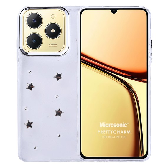 Microsonic Realme C61 Kılıf PrettyCharm Star 1