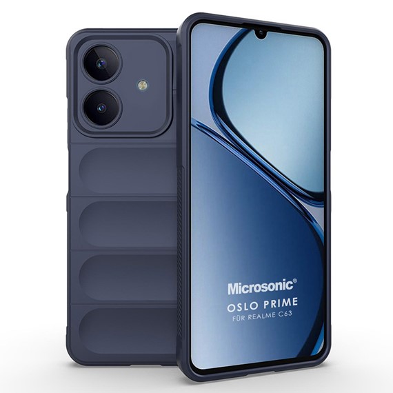 Microsonic Realme C63 Kılıf Oslo Prime Lacivert 1