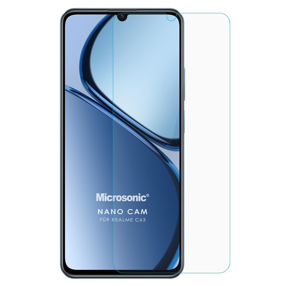Microsonic Realme C63 Nano Glass Cam Ekran Koruyucu 1