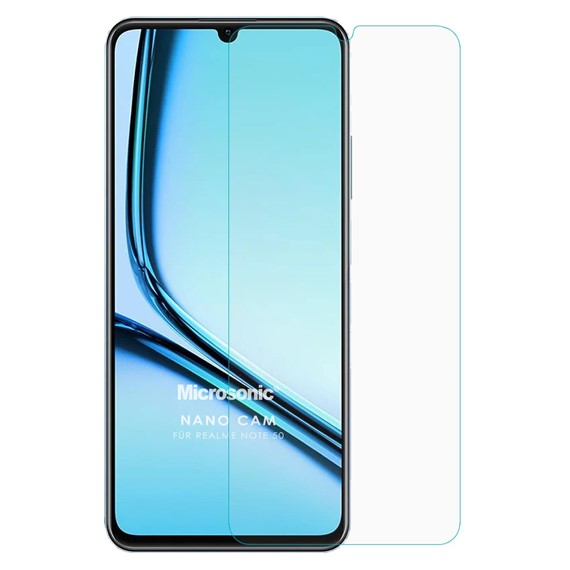 Microsonic Realme Note 50 Nano Glass Cam Ekran Koruyucu 1