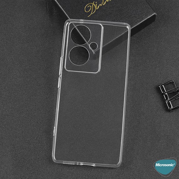 Microsonic Realme Note 60 Kılıf Transparent Soft Şeffaf 3