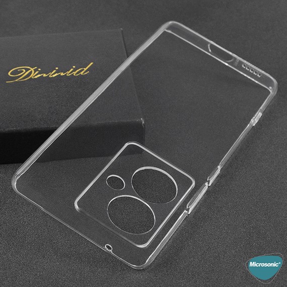 Microsonic Realme Note 60 Kılıf Transparent Soft Şeffaf 5